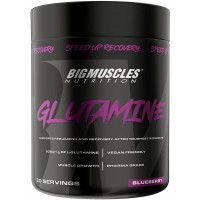 Bigmuscles Nutrition Glutamine 30 Servings 150 grams Blueberry
