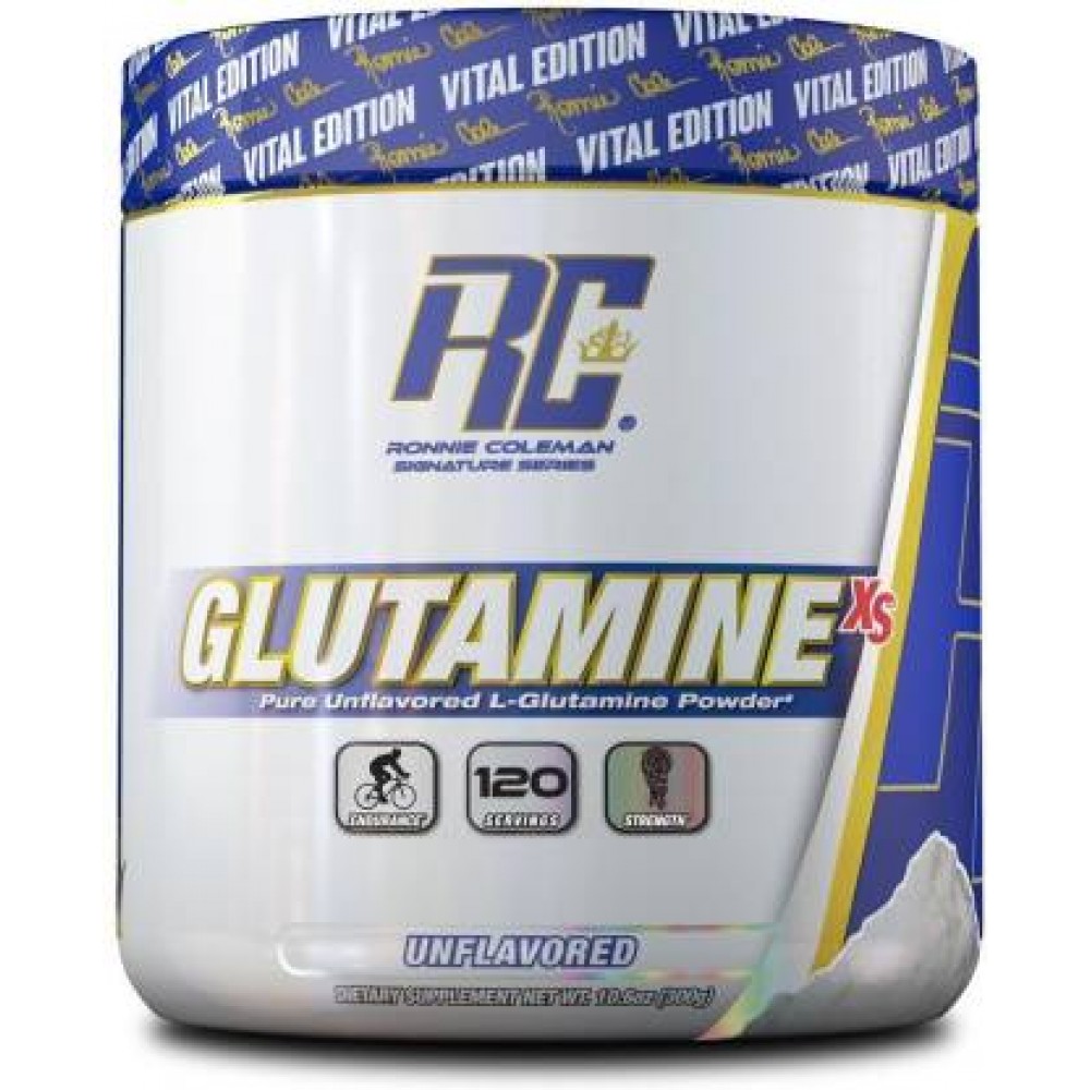 RONNIE COLEMAN Signature Series Glutamine-XS, 300grams, Unflavoured RONNIE COLEMAN Signature Series Glutamine-XS, 300grams, Unflavoured
