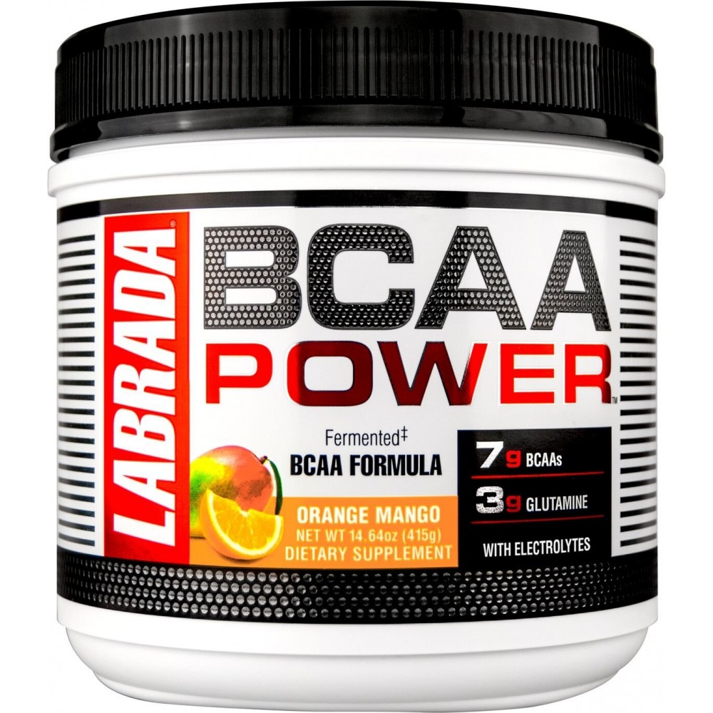 Labrada BCAA POWER Fermented - 30 Servings Orange Mango 415gm Labrada BCAA POWER Fermented - 30 Servings Orange Mango 415gm