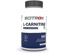 Scitron L-Carnitine (1000mg L-Carnitine, Weight Management) - 90 Veg Caps