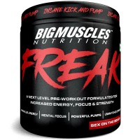Bigmuscles Nutrition Freak Pre-Workout Sex on the Beach 15 Servings, 90g