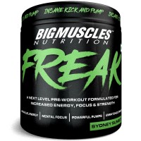 Bigmuscles Nutrition Freak Pre-Workout Sydney Sunset 15 Servings, 90g