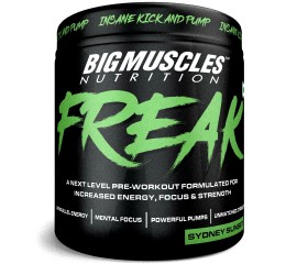 Bigmuscles Nutrition Freak Pre-Workout Sydney Sunset 15 Servings, 90g