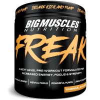 Bigmuscles Nutrition Freak Pre-Workout Tropical Cyclone 15 Servings, 90g