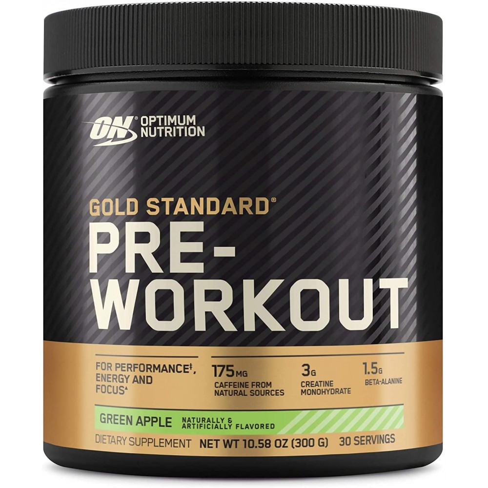 Optimum Nutrition Gold Standard Pre-Workout,Green Apple, 30 Servings Optimum Nutrition Gold Standard Pre-Workout,Green Apple, 30 Servings