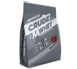 Bigmuscles Nutrition Crude Whey 1kg, Rich Chocolate