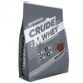 Bigmuscles Nutrition Crude Whey 1kg, Rich Chocolate