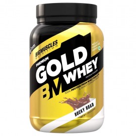 Bigmuscles Nutrition Premium Gold Whey 1Kg Rocky Road