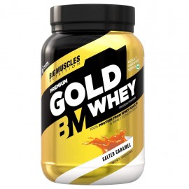 Bigmuscles Nutrition Premium Gold Whey 1Kg Salted Caramel