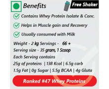 Bigmuscles Nutrition Premium Gold Whey 2Kg Belgian Chocolate
