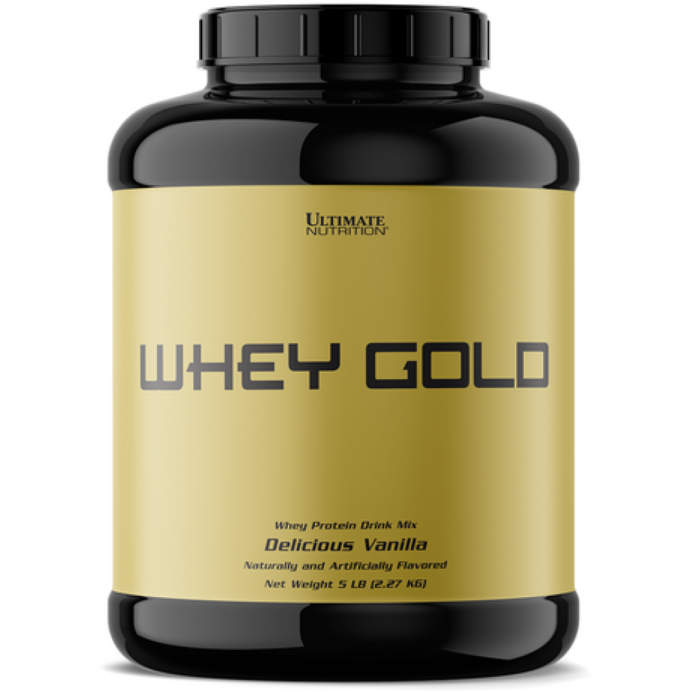 Ultimate Nutrition Whey Gold - 5 lb Vanilla Ultimate Nutrition Whey Gold - 5 lb Vanilla