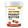 Pintola HIGH Protein Peanut Butter Organic Jaggery Creamy 500Grams