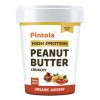 Pintola HIGH Protein Peanut Butter Organic Jaggery Crunchy 1kg 